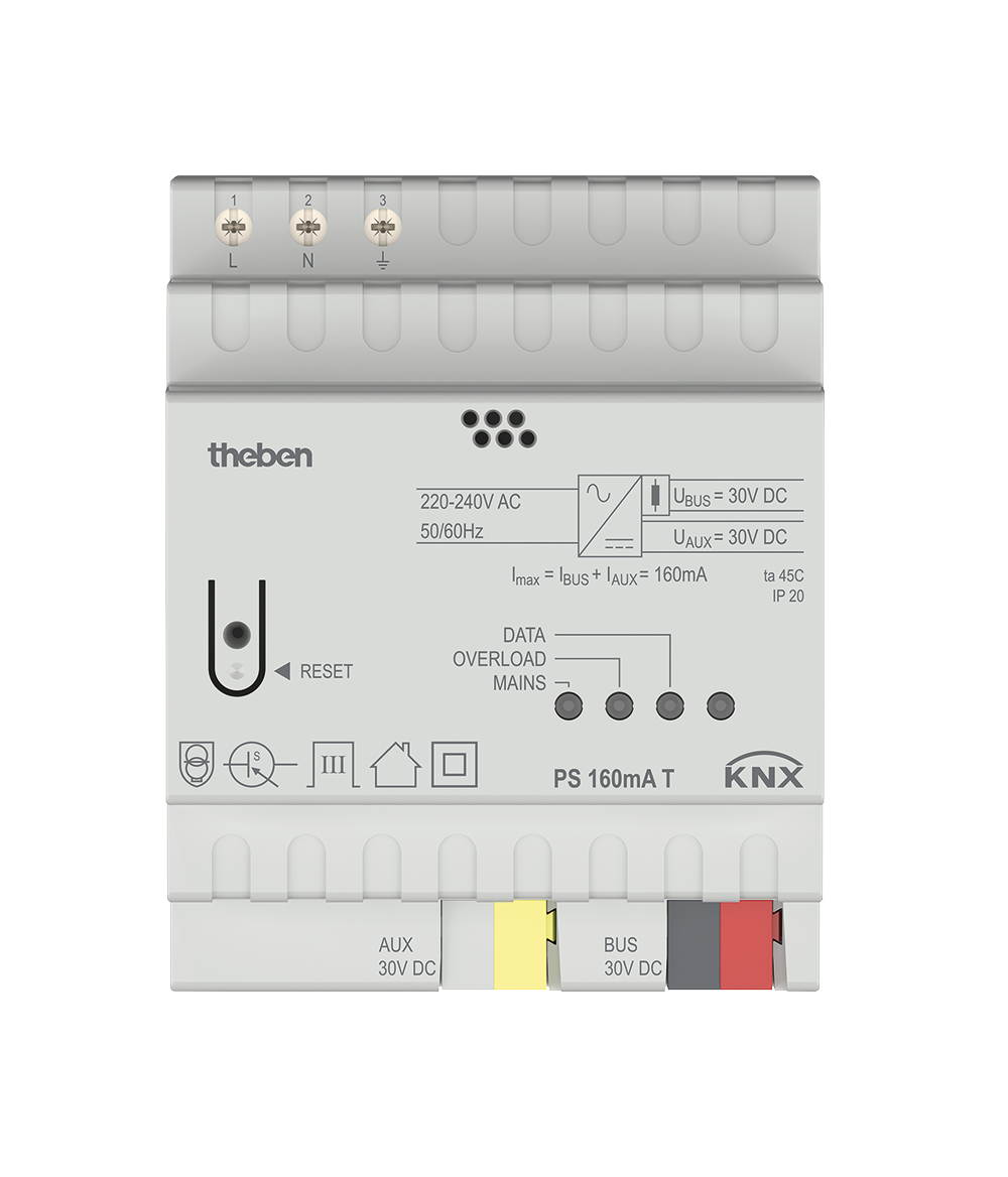 PS 160 mA T KNX Systemgeräte KNX Haus und Gebäudeautomation Theben